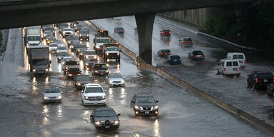 Kalifornien ist überschwemmt