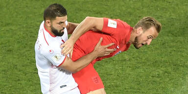 2:1 - Kane schießt England zu Last-minute-Sieg