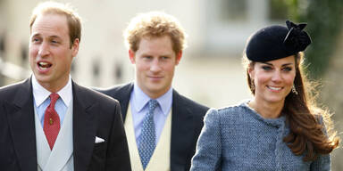 Herzogin Kate, Prinz William, Prinz Harry