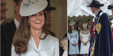 Herzogin Kate & Prinz William bei "Order of the Garter"-Parade