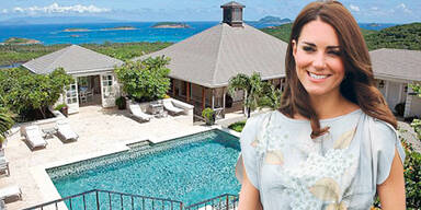 Herzogin Kate floh in Karibik-Paradies