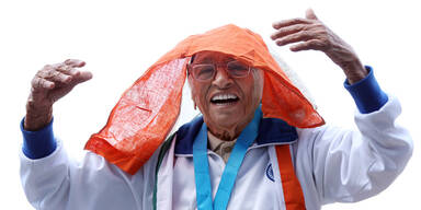 101-Jährige holt Goldmedaille im Sprint