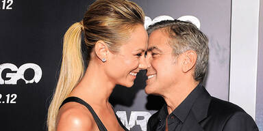 George Clooney Stacey Keibler