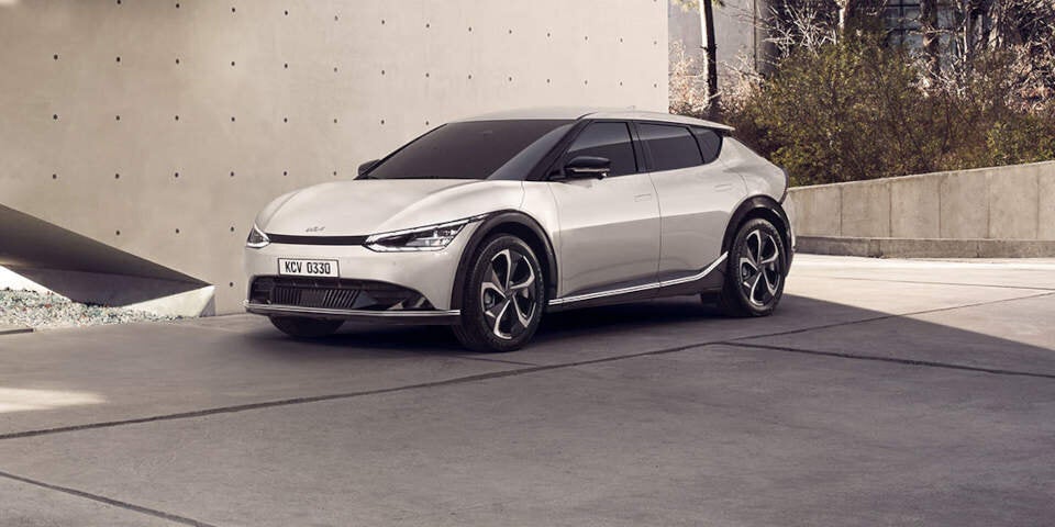 So sieht Kias Elektro-Crossover EV6 aus