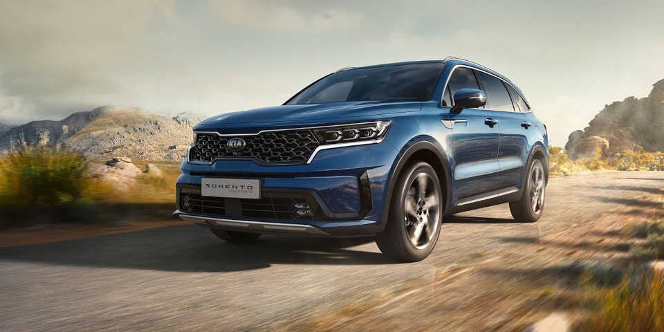 Neuer Kia Sorento mit Plug-in-Hybridantrieb