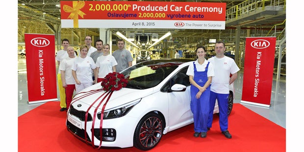 2 Millionen Kia in Europa produziert