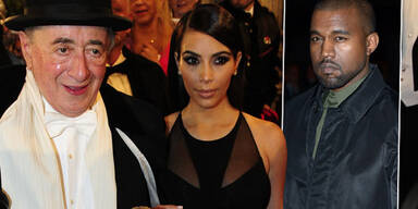 Kim Kardashian, Richard Lugner, Kanye West
