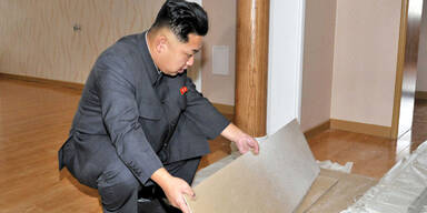 Kim Jong-Un gibt den Heimwerker-König