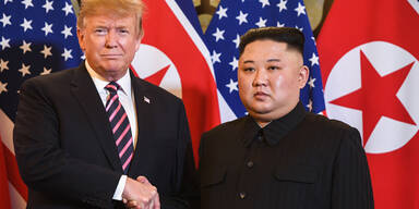 Trump und Kim zelebrieren ihr Wiedersehen