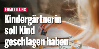 Kindergärtnerin soll Kind geschlagen haben