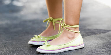 Mädchen tragen oft zu kleine Schuhe
