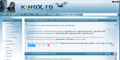 KinoX, Pirate Bay & Co. wieder verfügbar