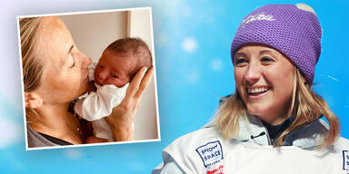 Ex-Ski-Star Kirchgasser im Mutter-Glück