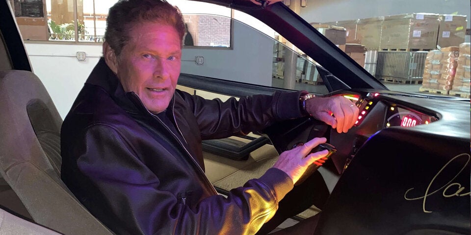 Mega-Gebot für KITT: Hasselhoff muss Versprechen einlösen
