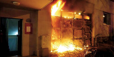 Knaller lösten Hausbrand aus Linz