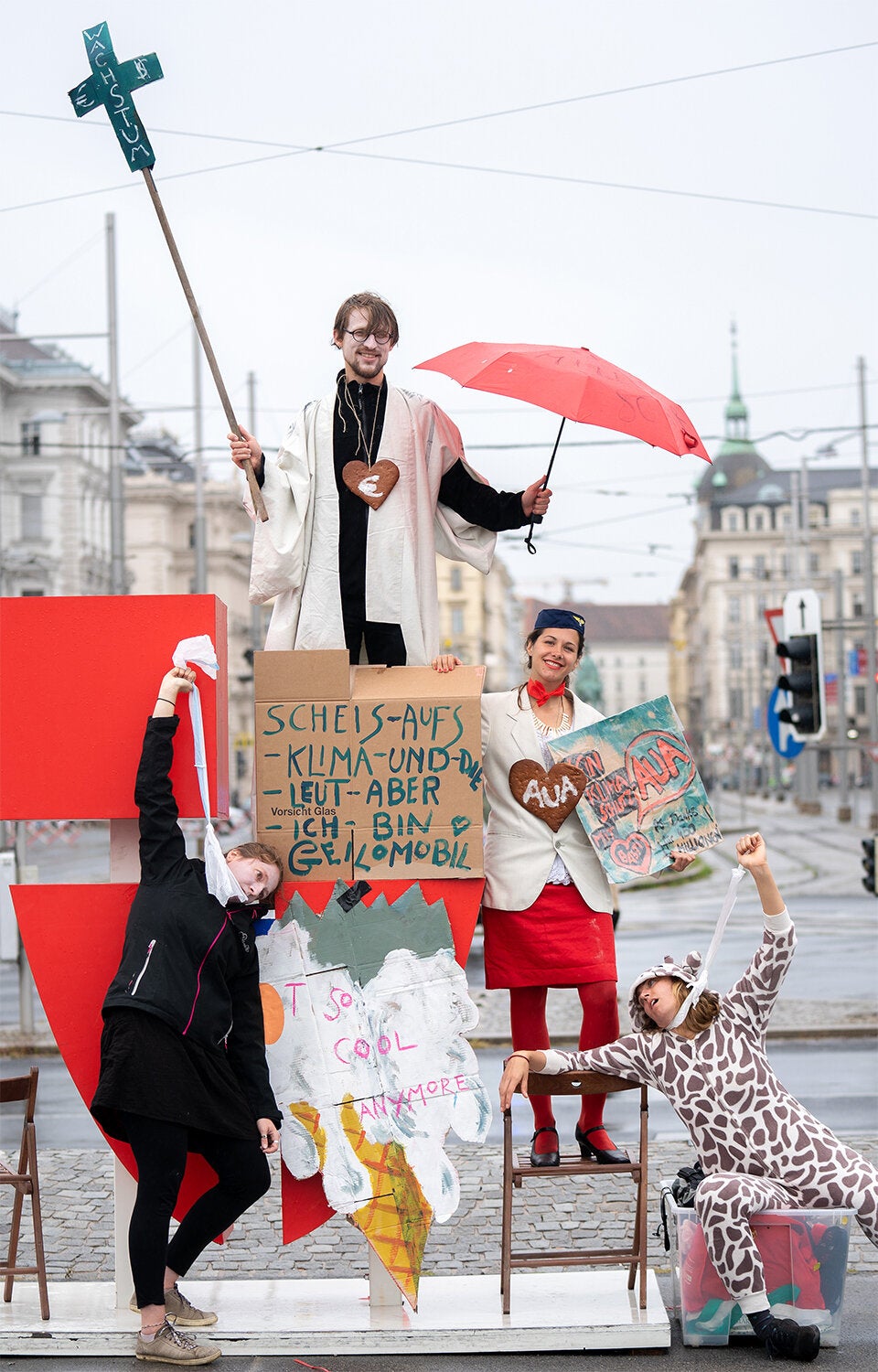 Trotz Corona: Tausende bei Klima-Demo in Wien