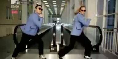Heidi Klum tanzt "Gangnam Style"