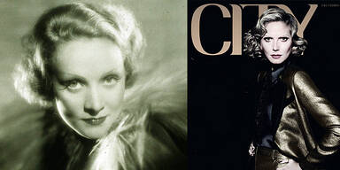 Heidi als Marlene Dietrich