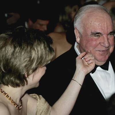 Helmut Kohl und seine Maike