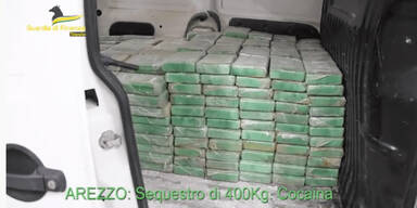 Polizei beschlagnahmt Kokain im Wert von 240 Mio. Euro