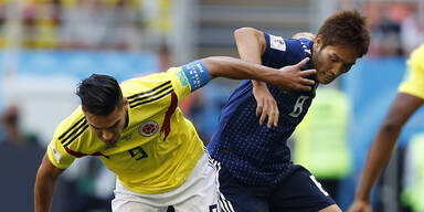 2:1 - Japan überrumpelt Kolumbien