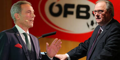 Michael Krammer und Gerhard Milletich sind die ÖFB-Präsidentschaftskandidaten