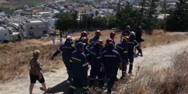 Feuerwehr auf Kreta wegen Erdbeben