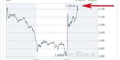 Wiener Börse legt 11,5 Prozent zu