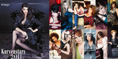 sheego Fashionkalender 'Kurvenstars 2011' Crystal Renn