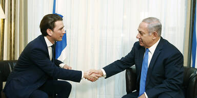Kurz traf Israels Netanyahu