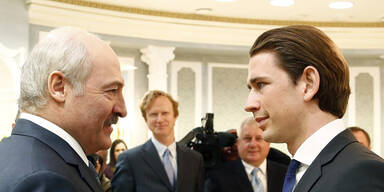 Kurz besucht Lukaschenko in Minsk