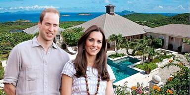 Traum-Urlaub für Kate & William