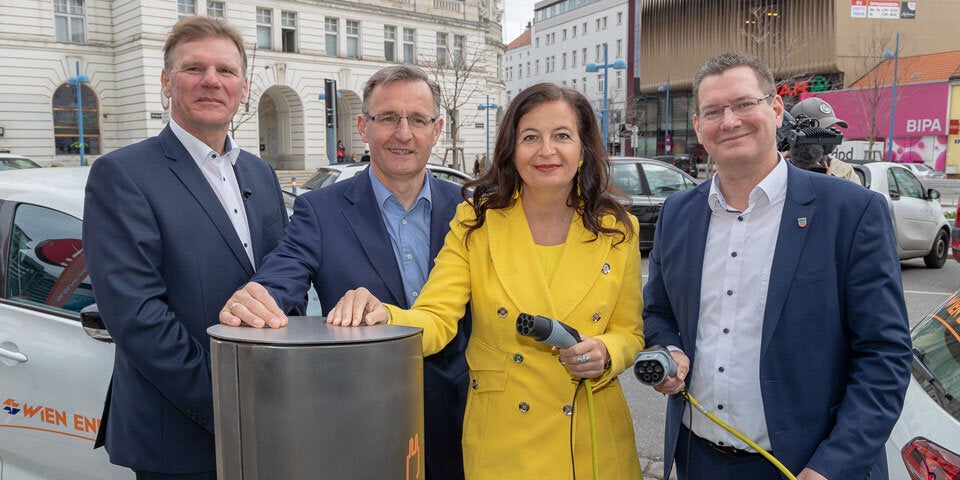 Wien hat jetzt öffentliche Ladesäulen