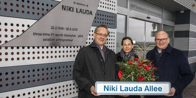 Flughafen Wien bekommt "Niki Lauda Allee"