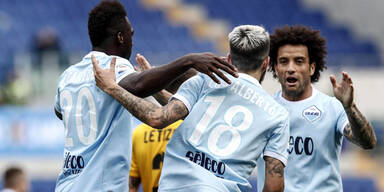 Spektakuläres Lazio schießt sechs Tore