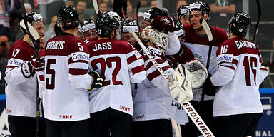 Lettland jubelt über ersten Sieg