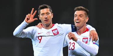 Lewandowski schießt Polen zu 3:0-Sieg