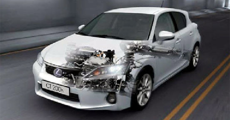 Kompakt-Hybrid Lexus CT 200h in Genf