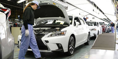 Panne zwingt Toyota zu Produktionsstopp