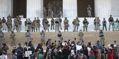 US-Armee zieht Soldaten in Washington zusammen