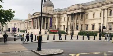 Trafalgar Square in London vorübergehend evakuiert