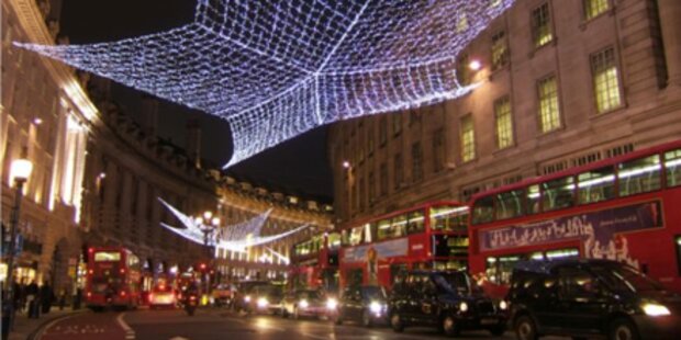 Weihnachts-Shopping in London und Co.