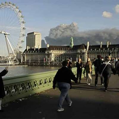 Großbrand in London