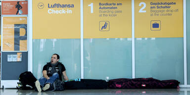 Großstreik legte Lufthansa lahm