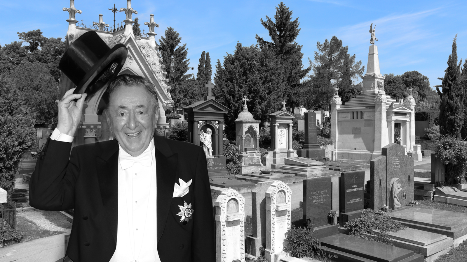 Lugner: Letzte Ruhe am Grinzinger Friedhof - oe24.tv