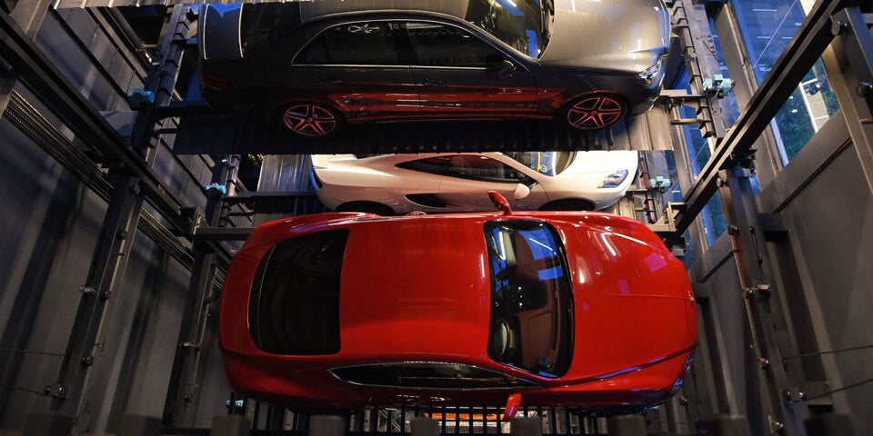 Luxusauto-Automat kommt gut an