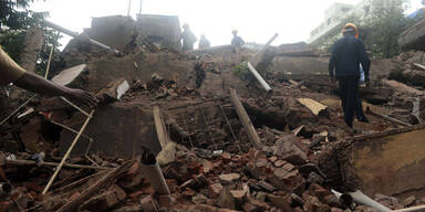 Erneut Wohnhaus in Mumbai eingestürzt