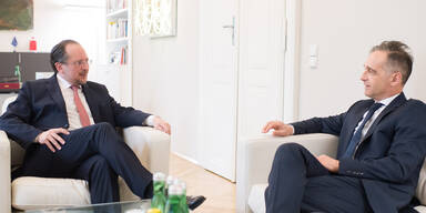 Außenminister Schallenberg traf auf Amtskollegen Maas