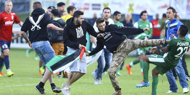 Salzburg: Tumulte bei Haifa-Testspiel