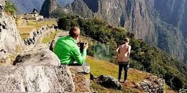 Macchu Picchu: Österreicher sorgen für Foto-Skandal